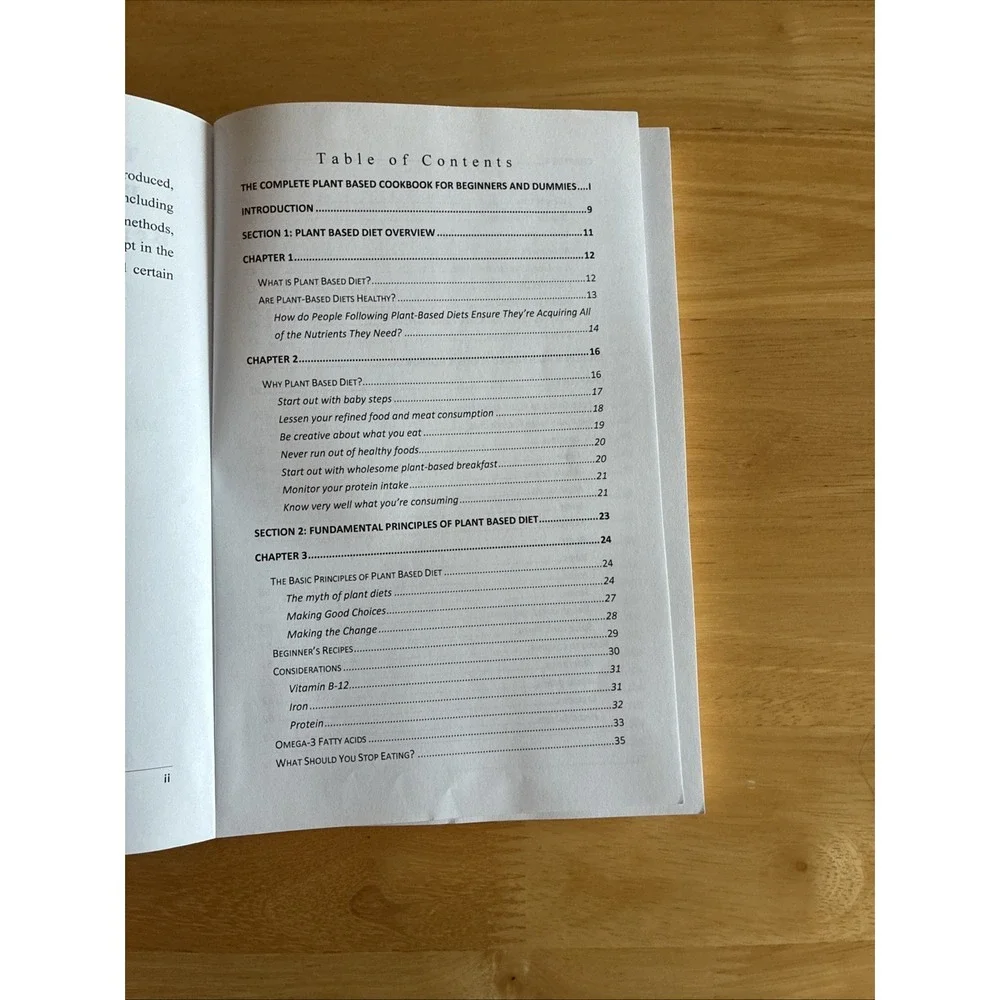 CompletePlantBased Cookbook for Beginners and Dummies by Jessica Jennifer Marino